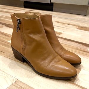 J. Crew leather booties